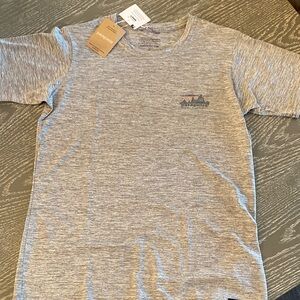 Patagonia Kids Heather Gray Short Sleeve Tee